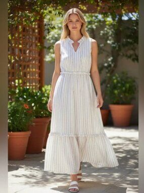 J. Crew | Dresses | Nwt Jcrew Embroidered Slip Dress In Ramie | Poshmark